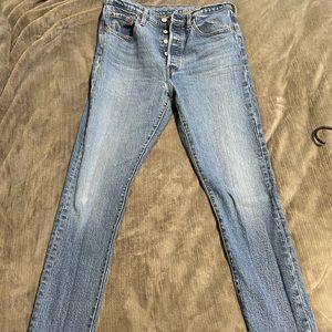 Womens 501 skinny Levi’s size 29 length 30